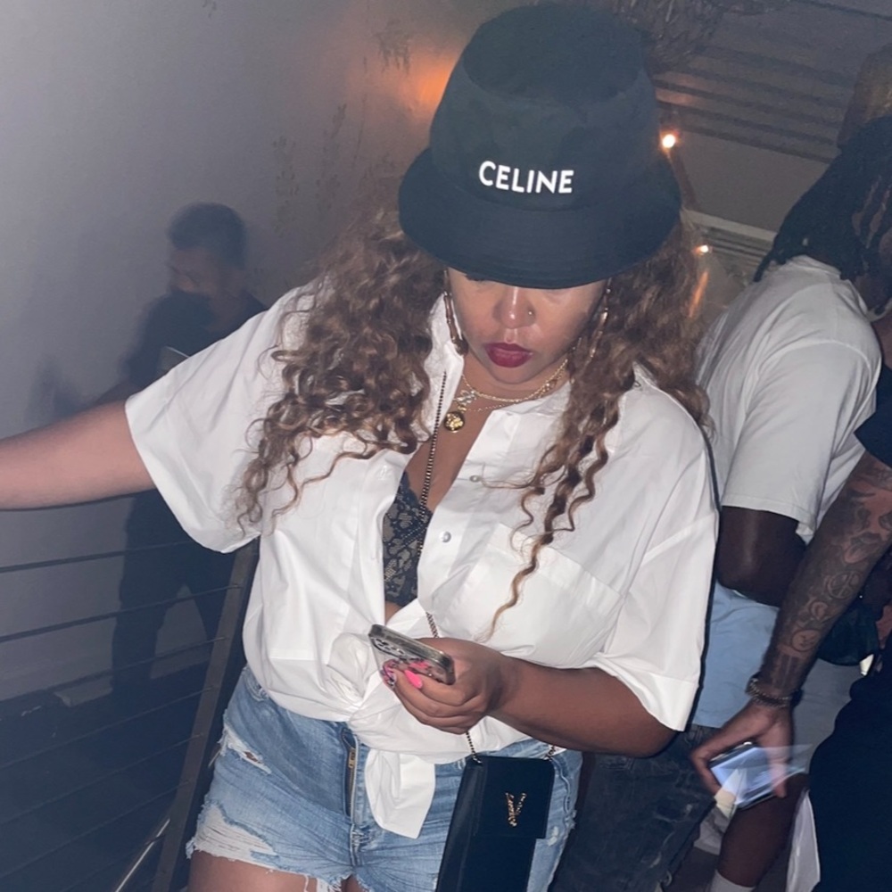 100% authentic Celine bucket hat size Large
